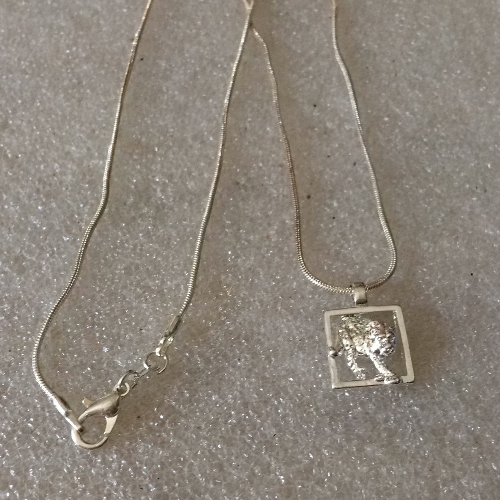 925 tiger necklace